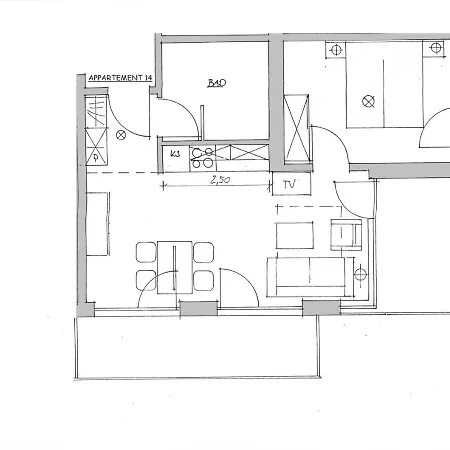 Apartmenthaus Hafenspitze Ap 14 
